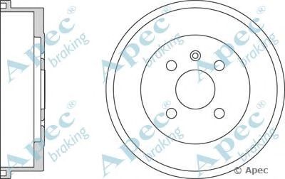 APEC BRAKING drm9525 -  Тормозной барабан
